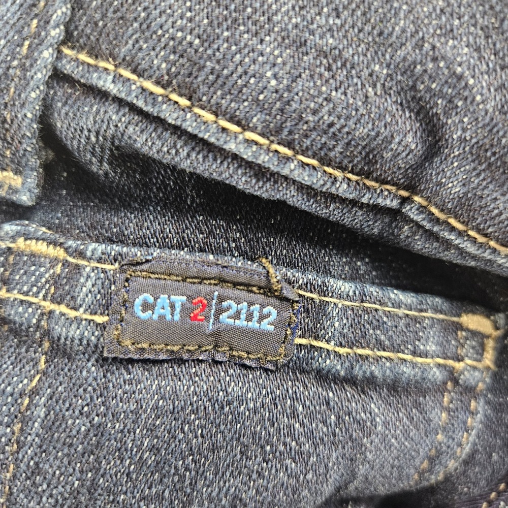 Tyndale FRMC Mens Flame Resistant FR Jeans Dark Wash Made in USA W36 L32 M24MT - Picture 11 of 15
